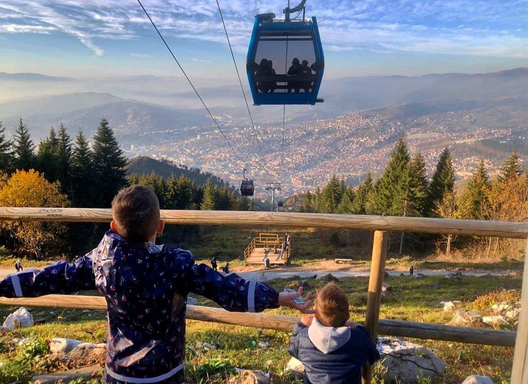 تلفريك مدينة سراييفو | sarajevo Cable car