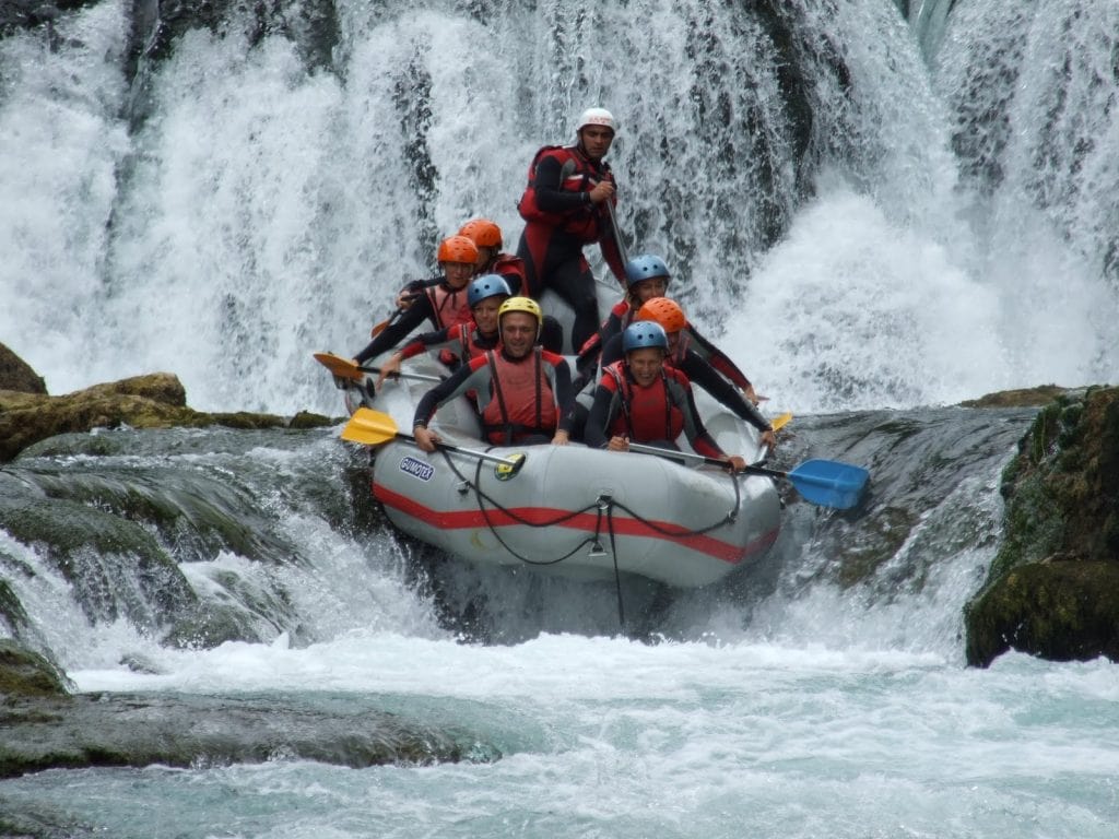 رياضة التجديف في البوسنة | rafting in Bosnia